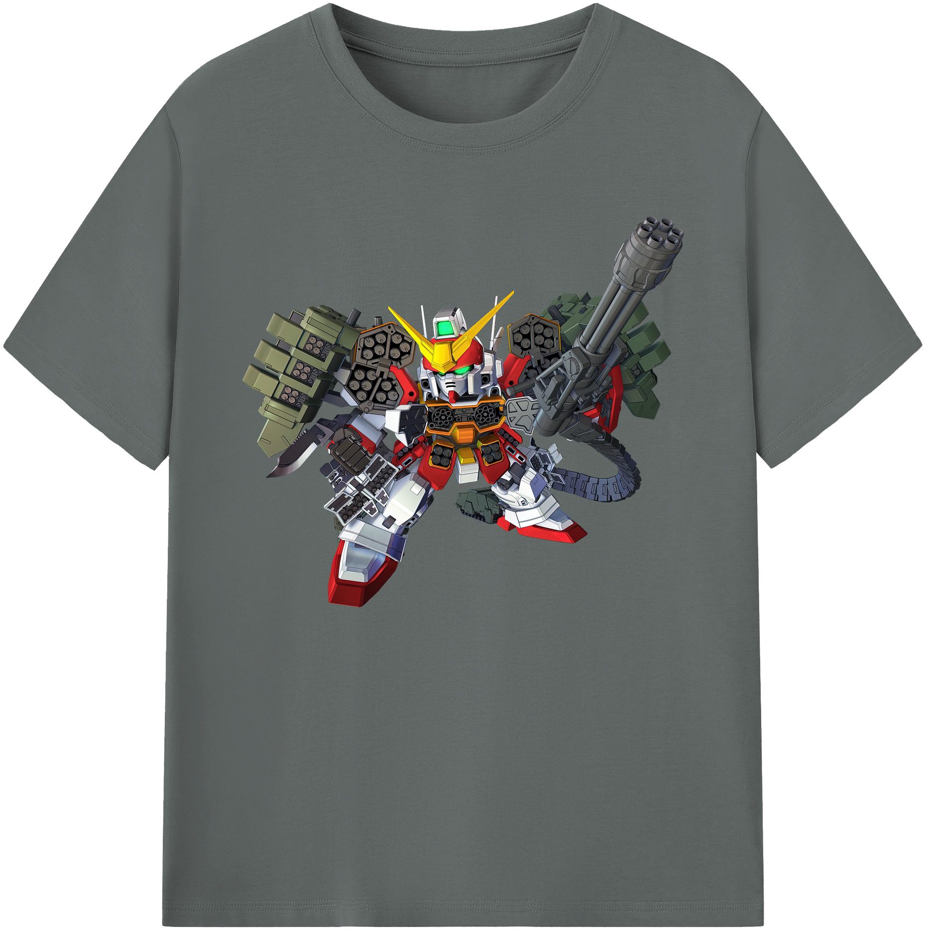 （画像用） 機動戦士ガンダム Mobile Suit Gundam 綿100％ メンズ半袖Tシャツ｜肌触りやわらか＆通気性